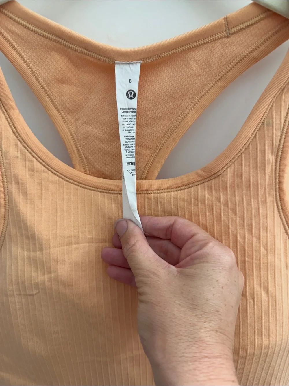 Lululemon Ebb to Street Cropped Racerback